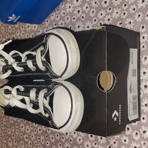 Converse Kids Black High-Top Sneakers